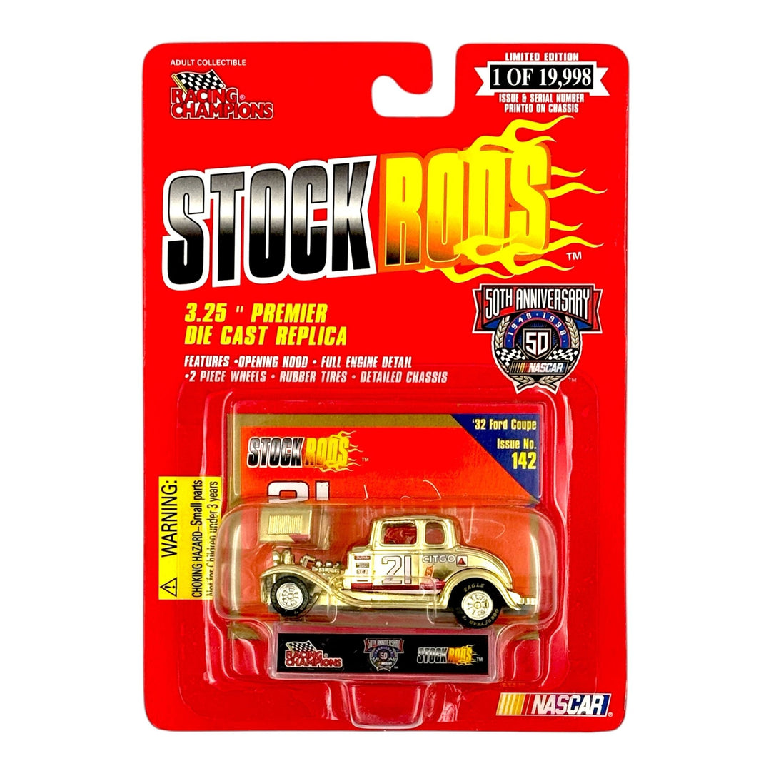 Racing Champions - '32 Ford Coupe Stock Car - 1998 Stock Rods Series - Top CollectiblesDiecastRacing Champions