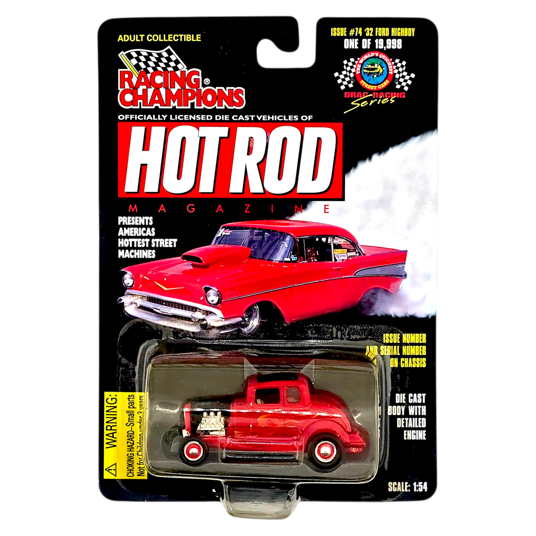 Racing Champions - '32 Ford Highboy - 1998 Hot Rod Magazine Series - Top CollectiblesDiecastRacing Champions