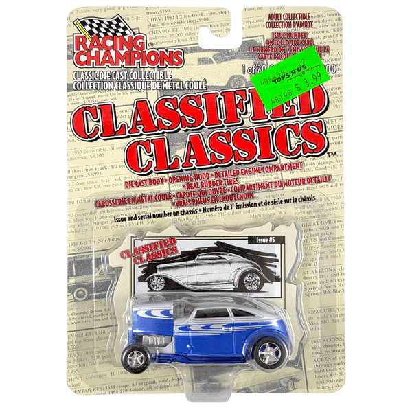 Racing Champions - '32 Ford Speedback - 2000 Classified Classics Series - Top CollectiblesDiecastRacing Champions