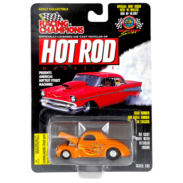 Racing Champions - '41 Willys Gasser - 1998 Hot Rod Magazine Series - Top CollectiblesDiecastRacing Champions