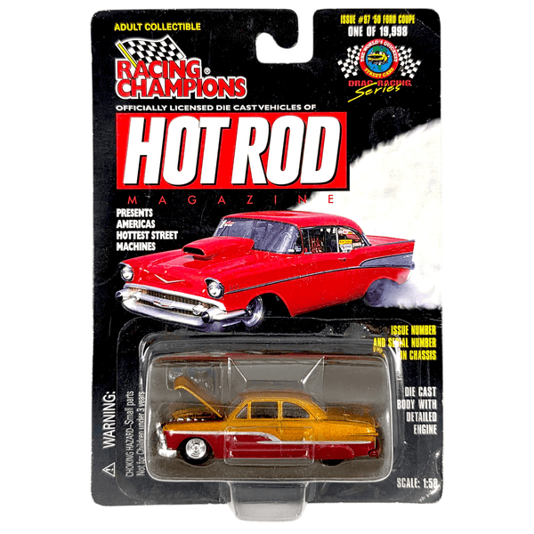 Racing Champions - '50 Ford Coupe - 1998 Hot Rod Magazine Series - Top CollectiblesDiecastRacing Champions