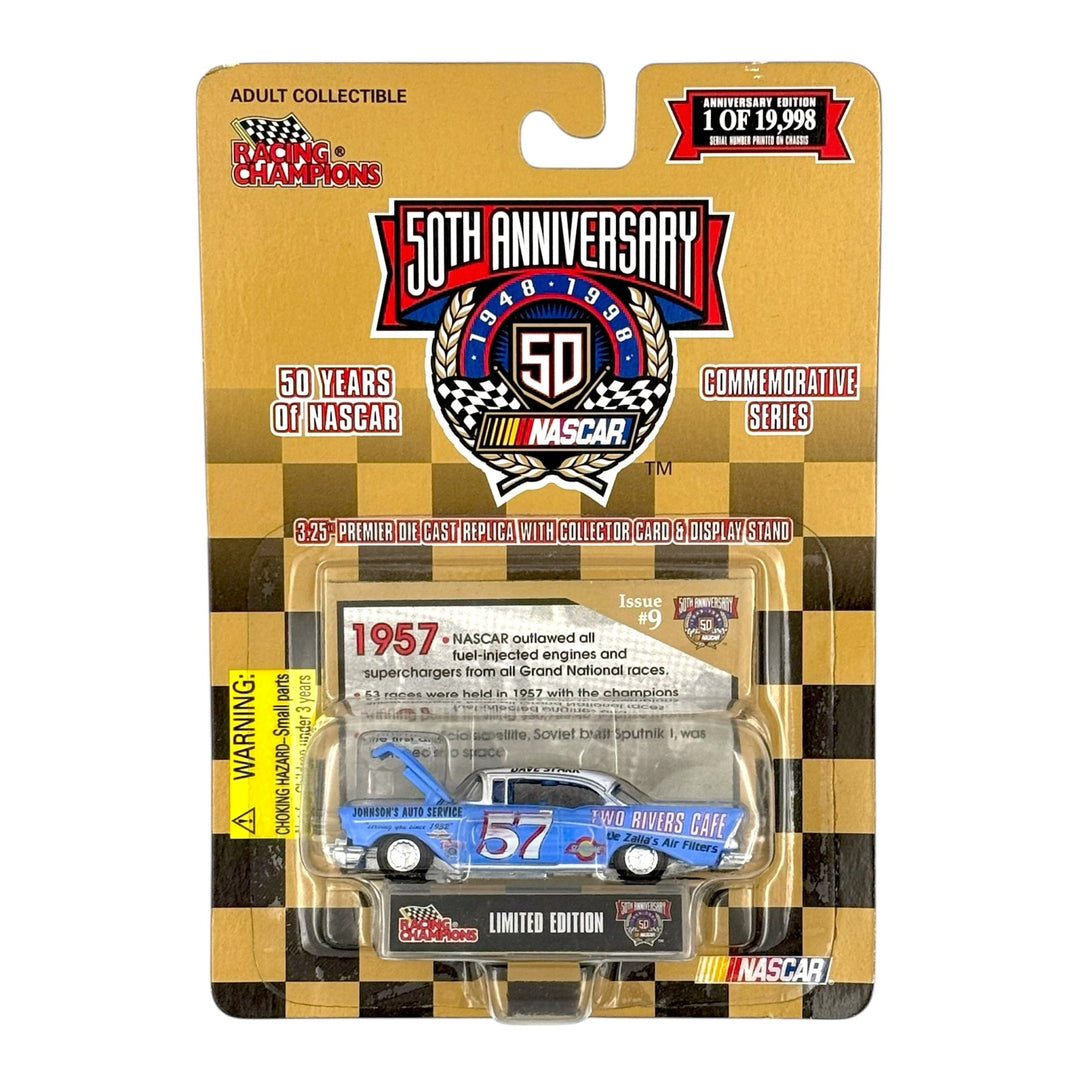 Racing Champions - '57 Chevy Bel Air - 1998 Nascar 50th Series - Top CollectiblesDiecastRacing Champions
