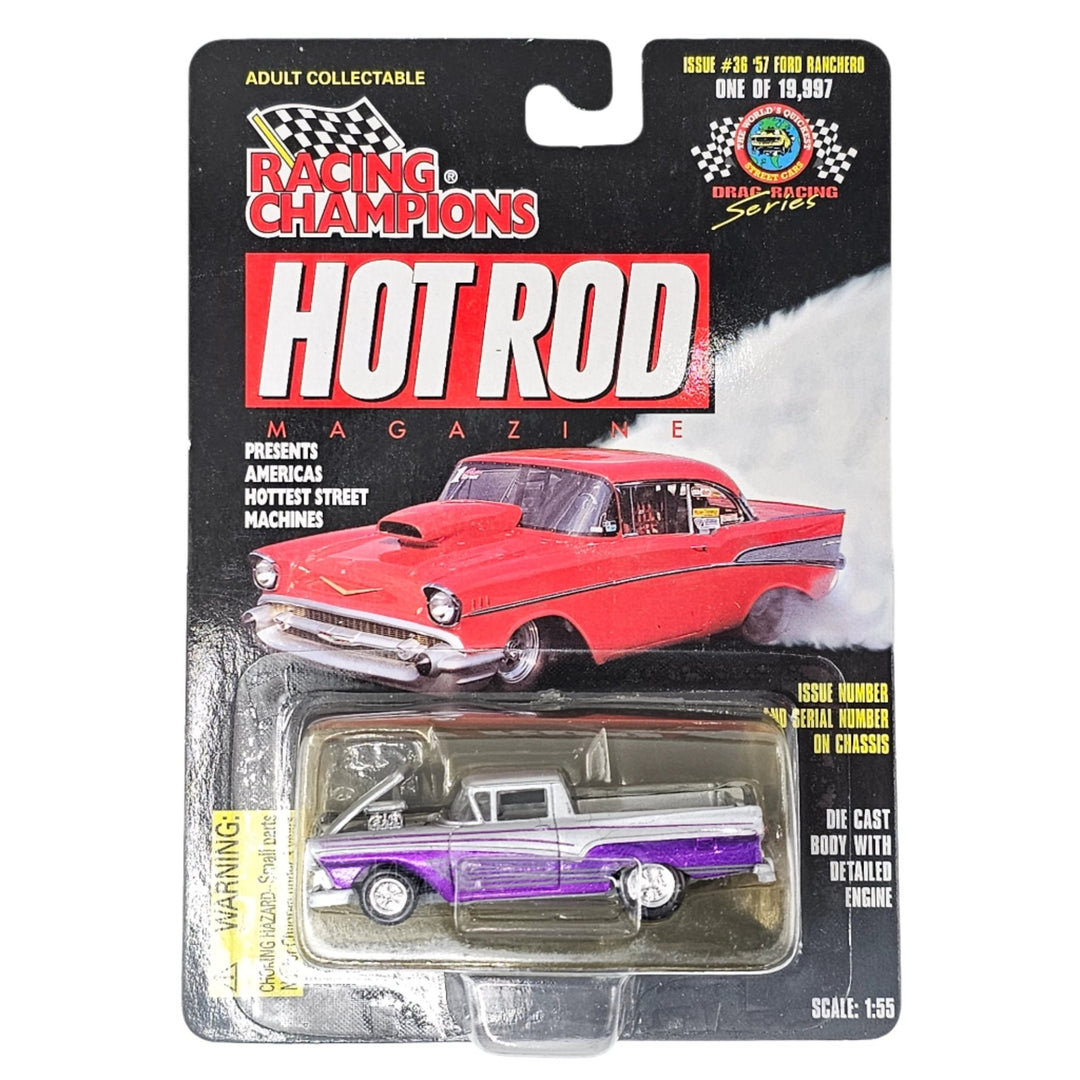Racing Champions - '57 Ford Ranchero - 1997 Hot Rod Magazine Series - Top CollectiblesDiecastRacing Champions