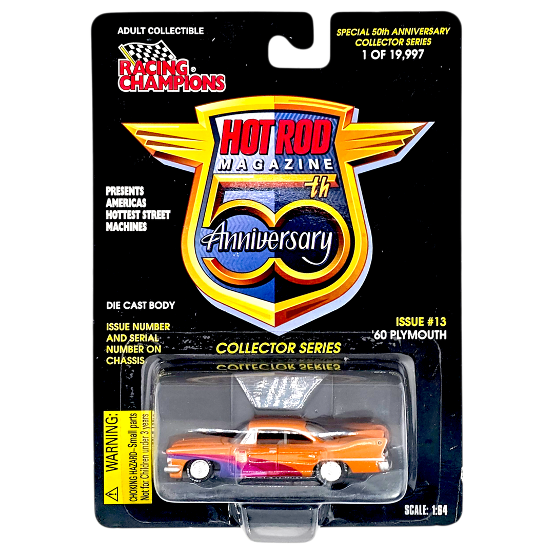 Racing Champions - '60 Plymouth - 1998 Motor Trend 50th Series - Top CollectiblesDiecastRacing Champions