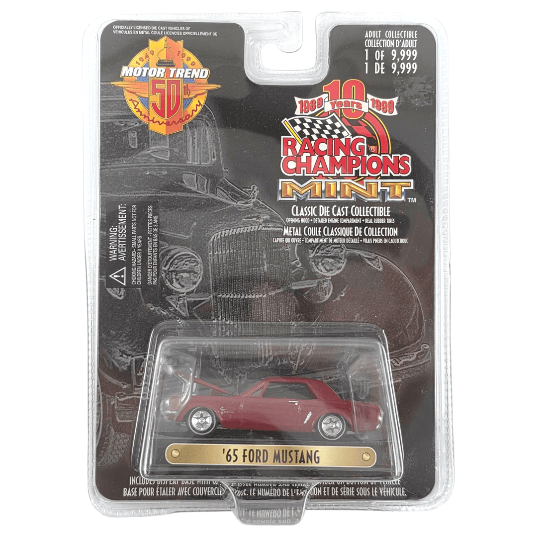 Racing Champions - '65 Ford Mustang - 1999 Mint Edition Series - Top CollectiblesDiecastRacing Champions