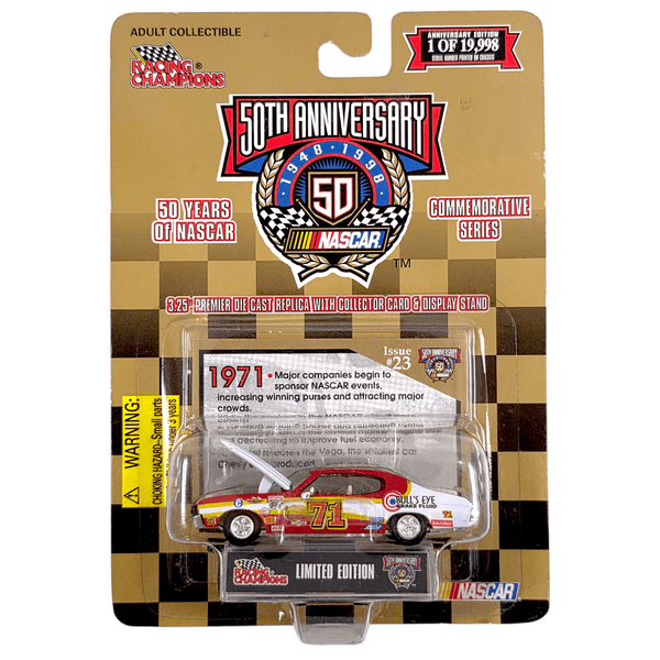 Racing Champions - '70 Chevy Chevelle SS Stock Car - 1998 50 Years of Nascar Commemorative Series - Top CollectiblesDiecastRacing Champions