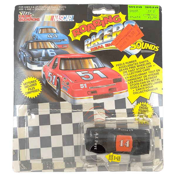 Racing Champions - A.J. Foyt Stock Car - 1991 Roaring Racers Sounds Series - Top CollectiblesDiecastRacing Champions