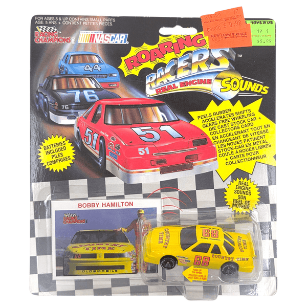 Racing Champions - Bobby Hamilton Stock Car - 1991 Roaring Racers Sounds Series - Top CollectiblesDiecastRacing Champions
