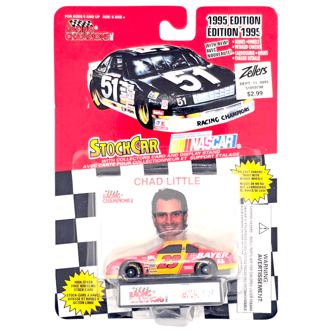 Racing Champions - Chad Little Ford Thunderbird Stock Car - 1995 Nascar Series - Top CollectiblesDiecastRacing Champions