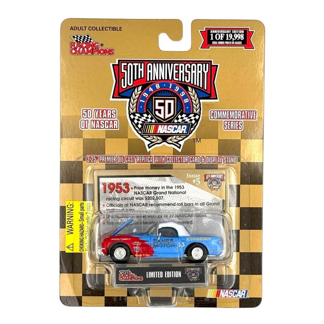 Racing Champions - Chevrolet Corvette Stock Car - 1998 50 Years of Nascar Commemorative Series - Top CollectiblesDiecastRacing Champions