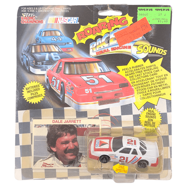 Racing Champions - Dale Jarrett Stock Car - 1991 Roaring Racers Sounds Series - Top CollectiblesDiecastRacing Champions