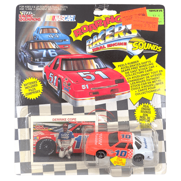 Racing Champions - Derrike Cope Stock Car - 1991 Roaring Racers Sounds Series - Top CollectiblesDiecastRacing Champions