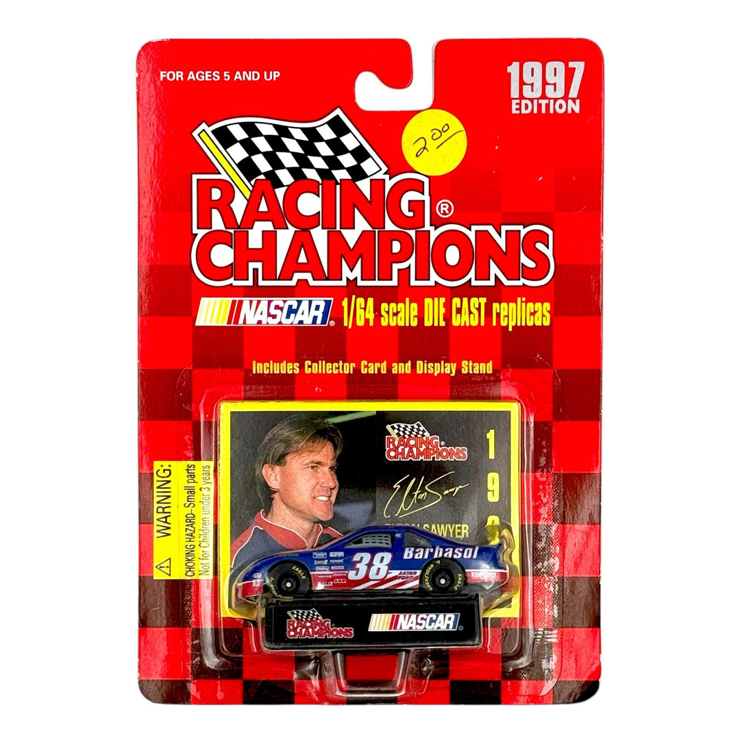 Racing Champions - Elton Sawyer's Ford Thunderbird Stock Car - 1997 Nascar Series - Top CollectiblesDiecastRacing Champions