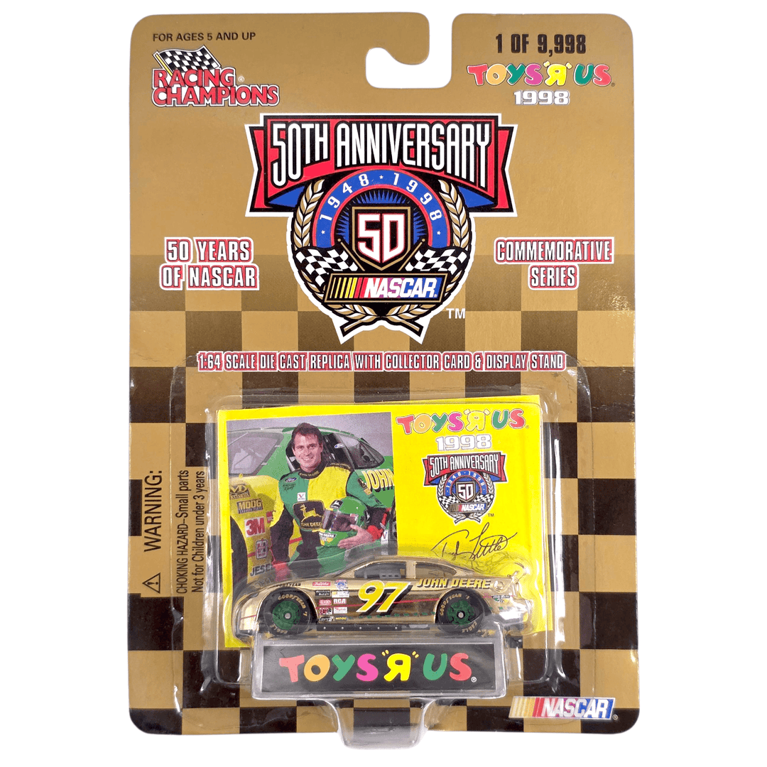 Racing Champions - Ford Taurus Stock Car - 1998 50 Years of Nascar Gold Series *Toy 'R' Us Exclusive* - Top CollectiblesDiecastRacing Champions
