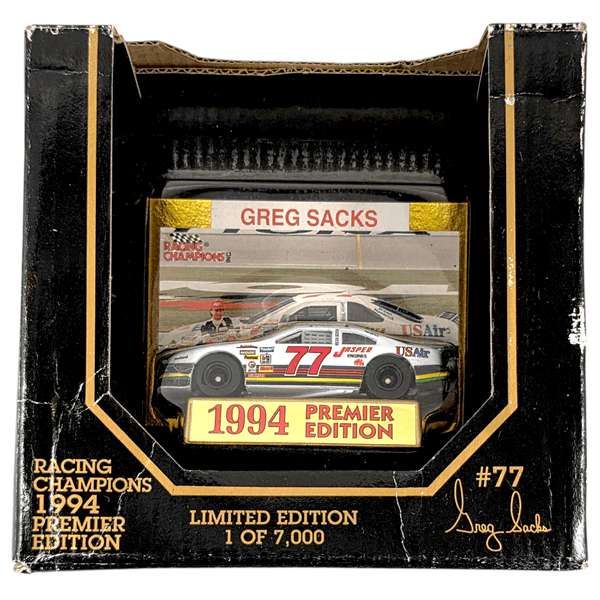 Racing Champions - Greg Sacks Ford Thunderbird Stock Car - 1994 Premiere Edition Series - Top CollectiblesDiecastRacing Champions