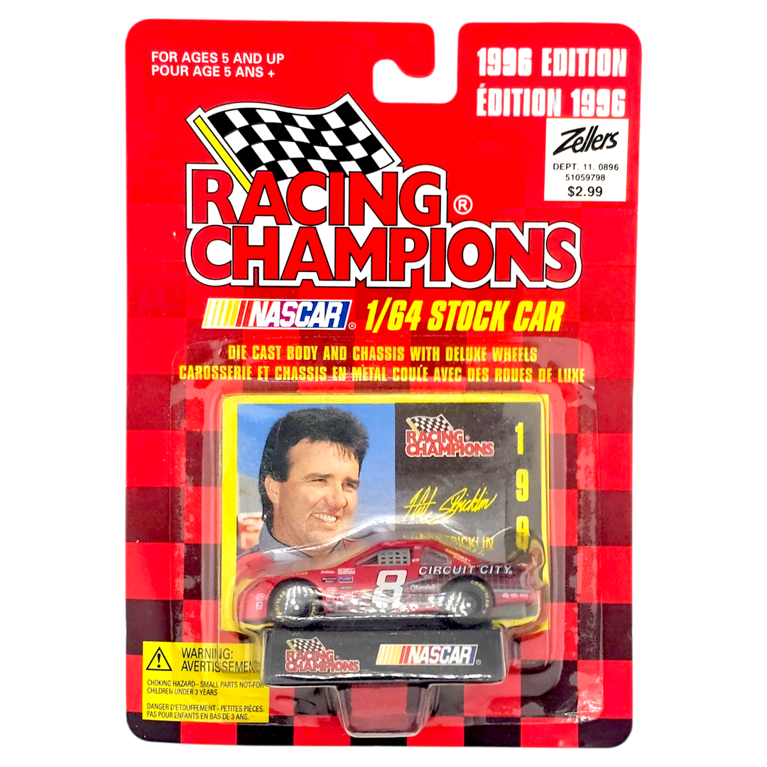 Racing Champions - Hut Stricklin Ford Thunderbird Stock Car - 1996 Nascar Series - Top CollectiblesDiecastRacing Champions