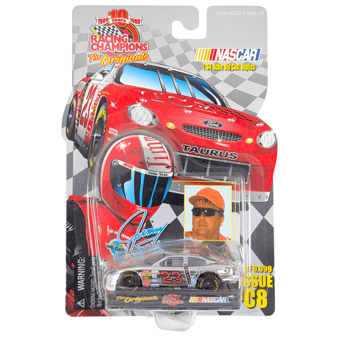 Racing Champions - Jimmy Spencer Ford Taurus Stock Car - 1999 The Originals Series - Top CollectiblesDiecastRacing Champions