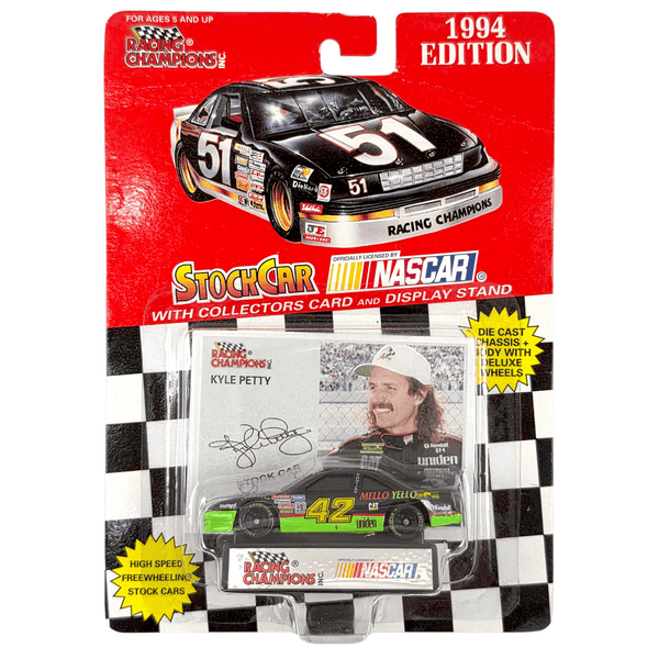 Racing Champions - Kyle Petty Pontiac Stock Car - 1994 Nascar Series - Top CollectiblesDiecastRacing Champions