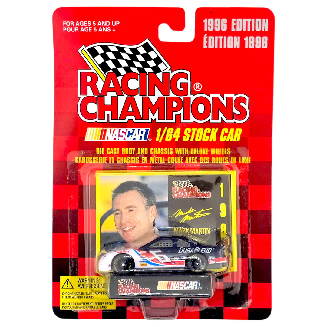 Racing Champions - Mark Martin Ford Thunderbird Stock Car - 1996 Nascar Series - Top CollectiblesDiecastRacing Champions