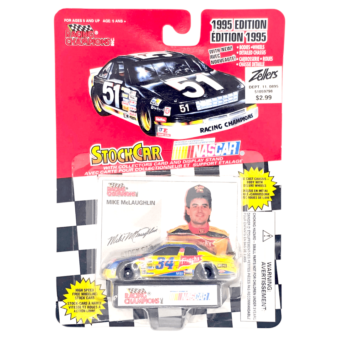Racing Champions - Mike McLaughlin Chevrolet Monte Carlo Stock Car - 1995 Stock Car Series - Top CollectiblesDiecastRacing Champions