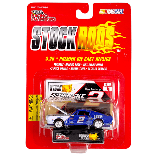 Racing Champions - Miller Lite '69 Ford Mustang Stock Car - 1997 Stock Rods Series - Top CollectiblesDiecastRacing Champions