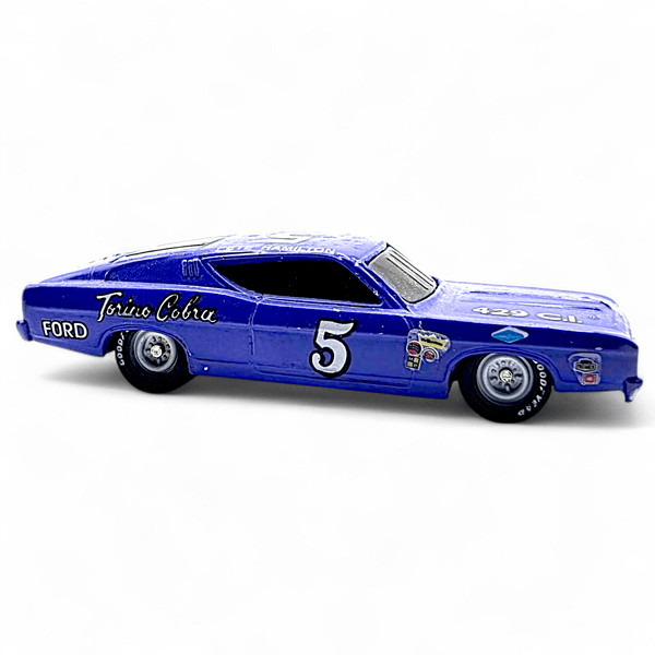 Racing Champions - Pete Hamilton 1969 Ford Torino Cobra Stock Car - 1996 Nascar Classics Series - Top CollectiblesDiecastRacing Champions