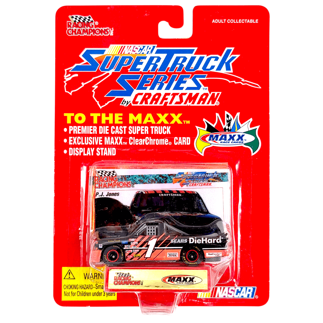 Racing Champions - P.J. Jones Chevy Super Truck - 1995 Nascar Craftsman To The Maxx Series - Top CollectiblesDiecastRacing Champions