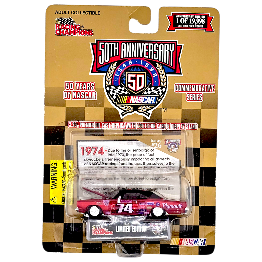 Racing Champions - Plymouth Road Runner - 1998 50th Anniversary Series - Top CollectiblesDiecastRacing Champions