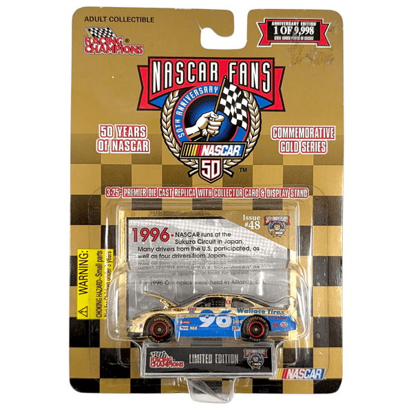 Racing Champions - Pontiac Grand Prix Stock Car - 1998 Nascar 50 Years of Nascar Gold Series - Top CollectiblesDiecastRacing Champions