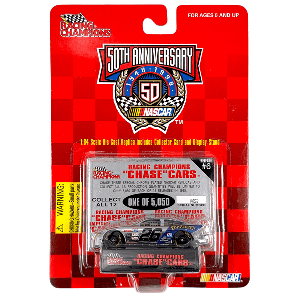 Racing Champions - Pop Secret Ford Taurus Stock Car - 1998 Nascar Series *Chase* - Top CollectiblesDiecastRacing Champions