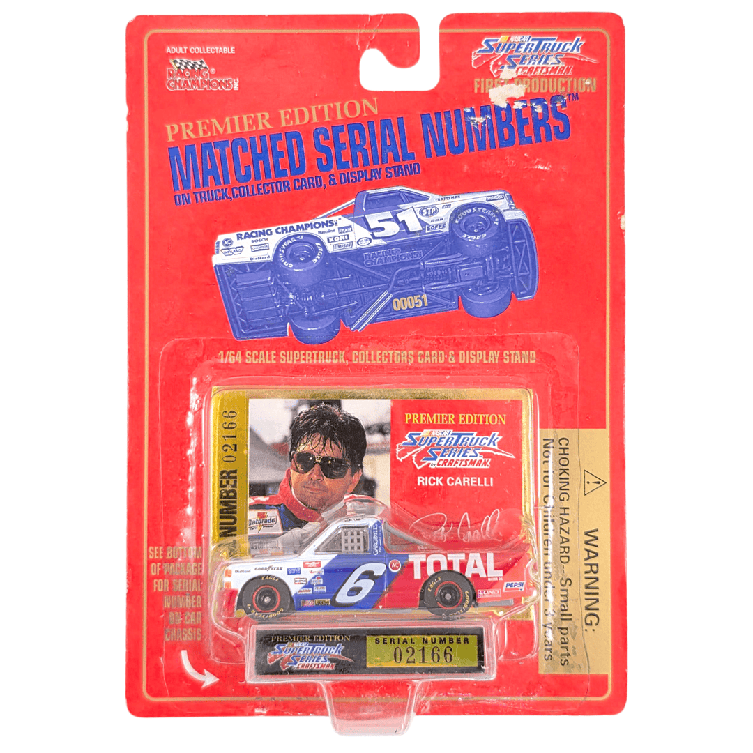 Racing Champions - Rick Carelli Chevy Super Truck - 1995 Nascar Craftsman Series - Top CollectiblesDiecastRacing Champions