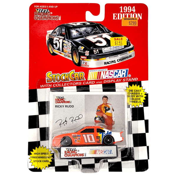 Racing Champions - Ricky Rudd Ford Thunderbird Stock Car - 1994 Nascar Series - Top CollectiblesDiecastRacing Champions