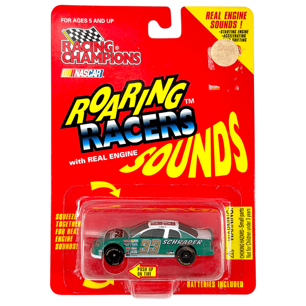 Racing Champions - Schrader Chevrolet Monte Carlo Stock Car - 1997 Roaring Racers Series - Top CollectiblesDiecastRacing Champions