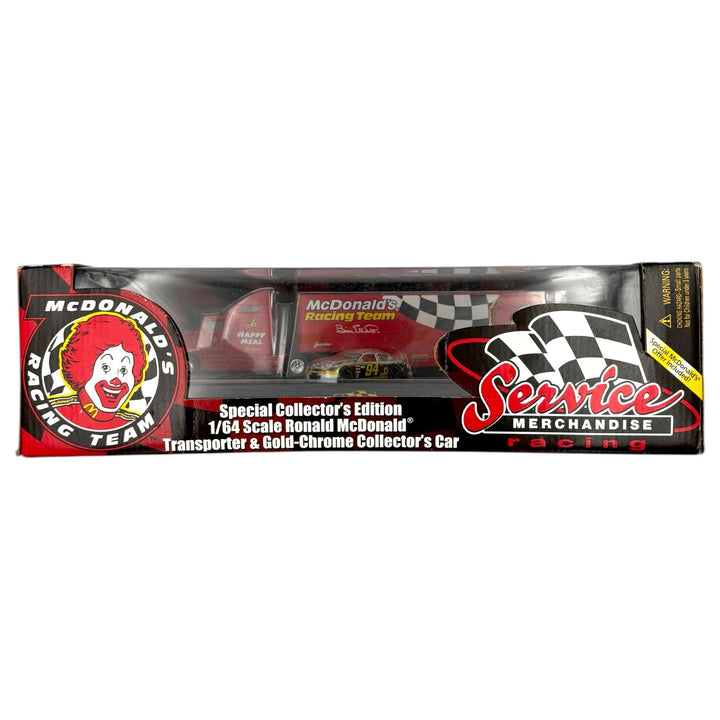 Racing Champions - Transporter &amp; Gold - Chrome Collector&