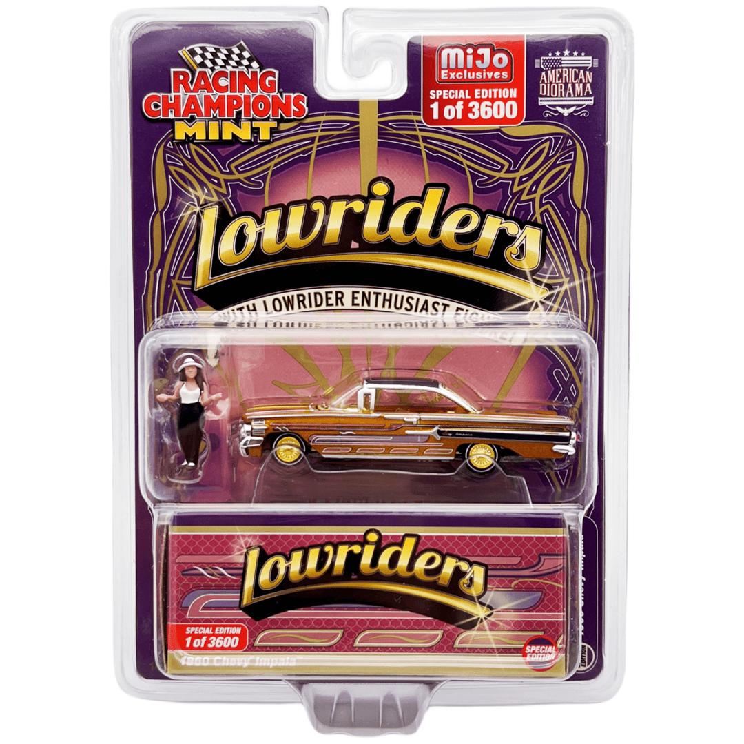 Racing Champions X American Diorama - 1960 Chevrolet Impala SS w/ Figure - 2024 Lowriders Series *Chase* - Top CollectiblesDiecastRacing Champions