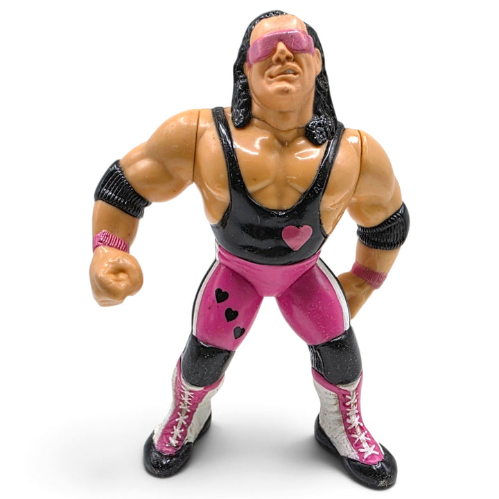 Hasbro - Bret "Hitman" Hart with Hart Attack! - 1992 WWF Series 4