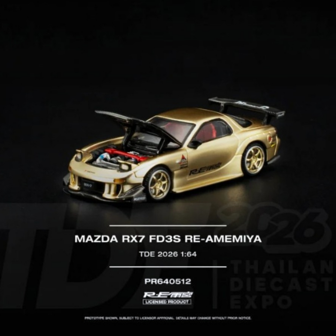 Pop Race - Mazda RX7 FD3S RE-Amemiya *Thailand Diecast Expo 2026 Exclusive*