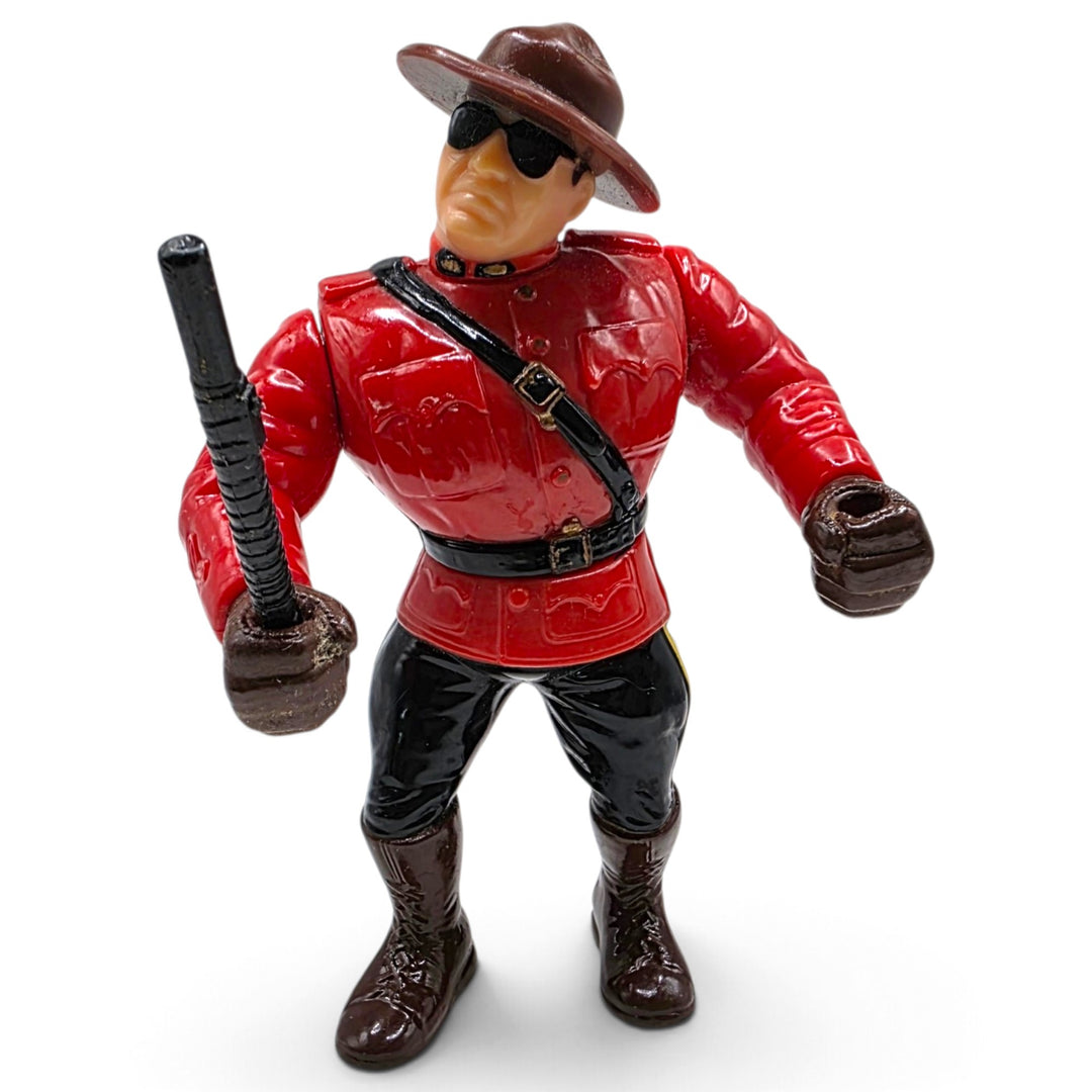 Hasbro - The Mountie with Mountie Mash! Figure - 1993 WWF Series 5