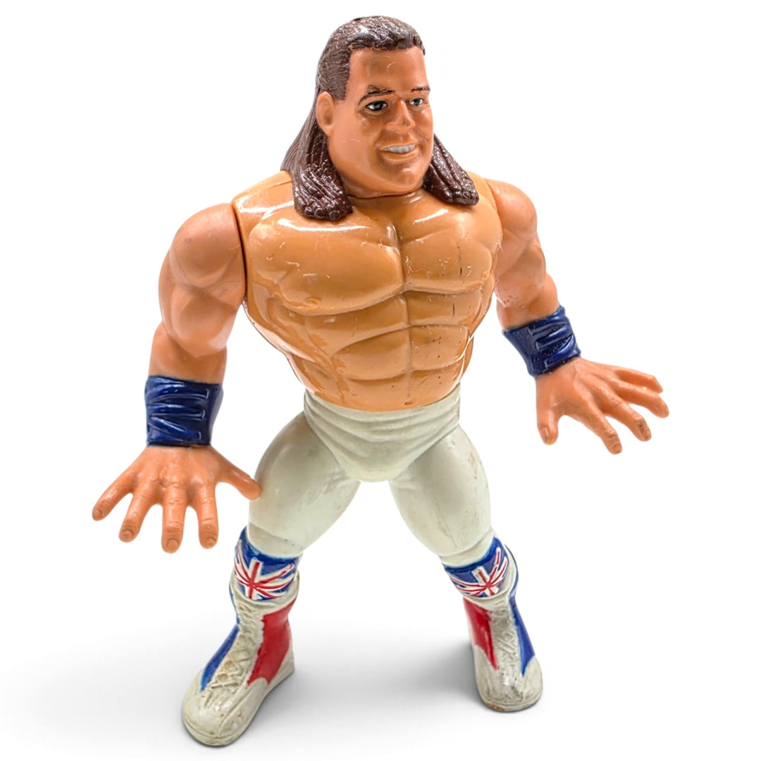 Hasbro - British Bulldog with Bulldog Bash! - 1992 WWF Series 4
