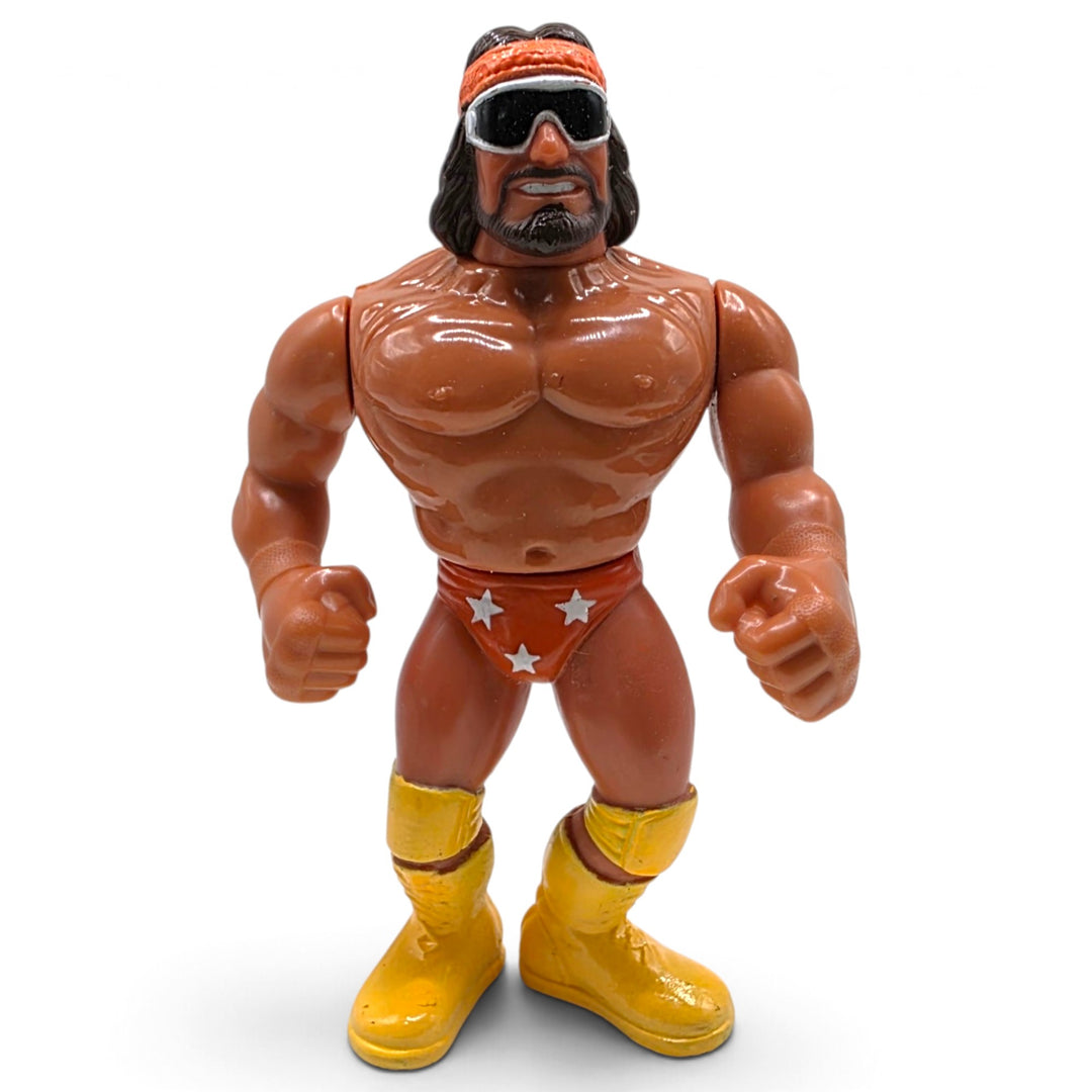 Hasbro - "Macho Man" Randy Savage with Elbow Smash! - 1990 WWF Series 1