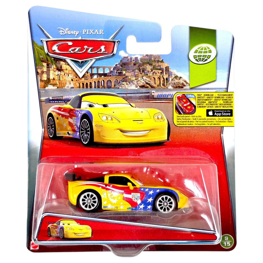 Disney Pixar - Jeff Gorvette - 2015 Cars WGP Series