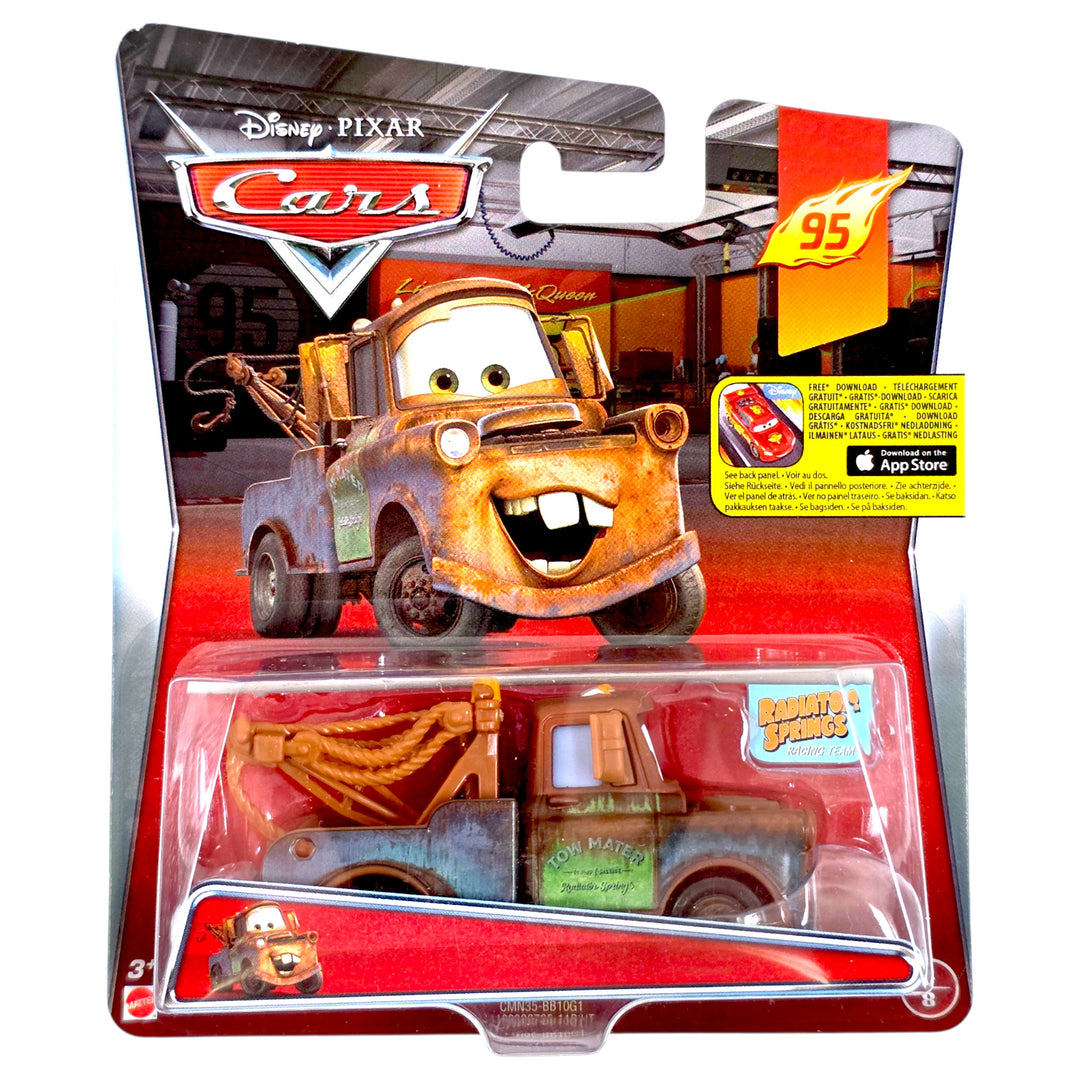 Disney Pixar - Mater with Sign - 2015 Cars Pit Crew Series