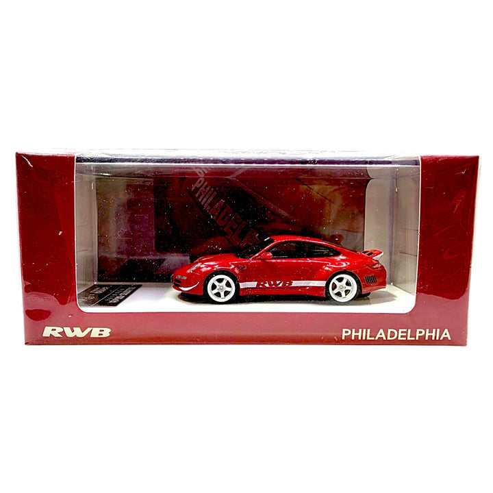 RWB - Porsche 997 RWB "Philadelphia" *High - End Resin* - Top CollectiblesDiecastRWB