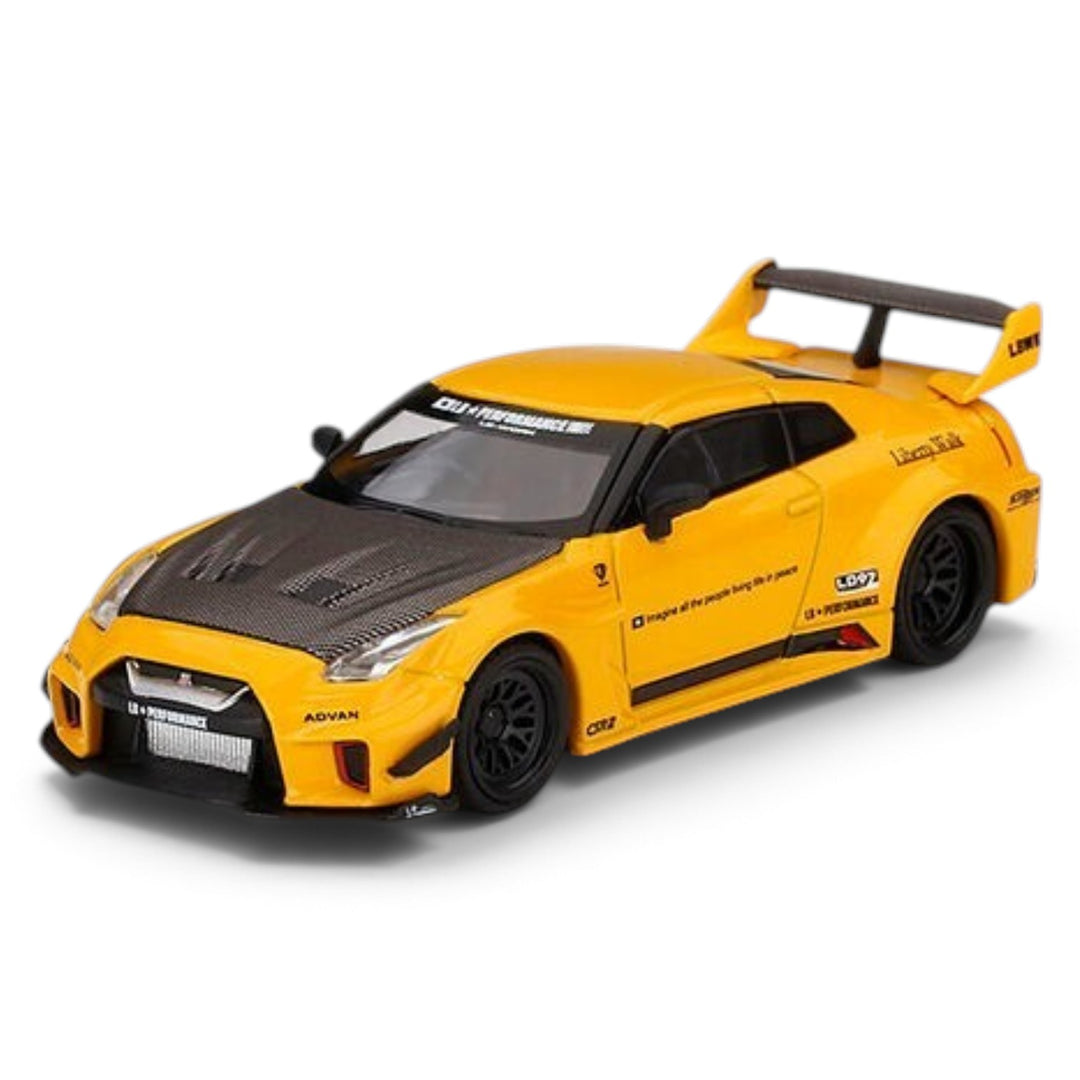 Mini GT - LB-Silhouette Works GT Nissan 35-GTRR - Yellow