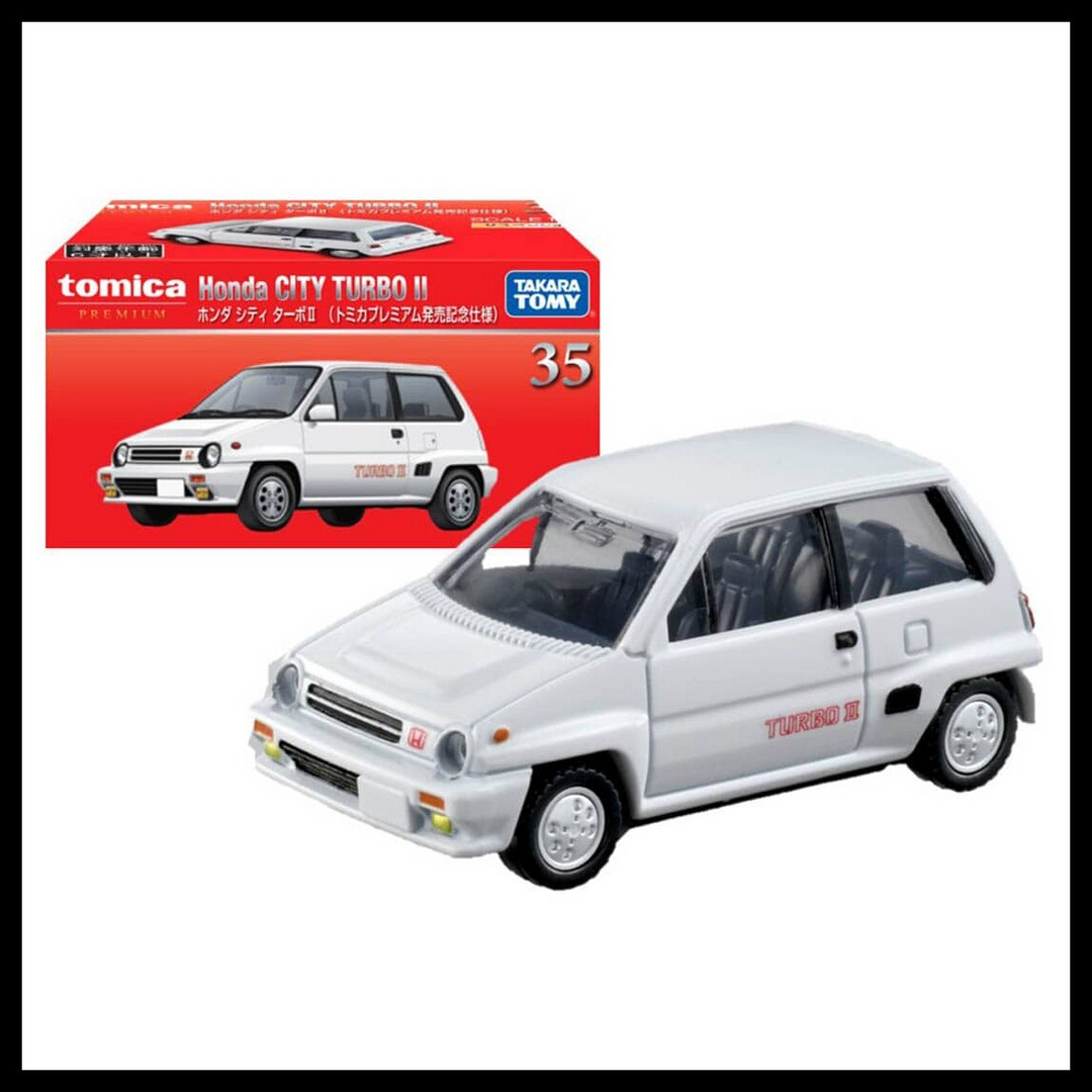 Tomica - Honda City Turbo II - Premium Series *Commemorative Version*