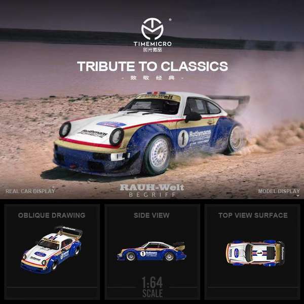 Time Micro - Porsche 911 (964) RWB "Rothmans"