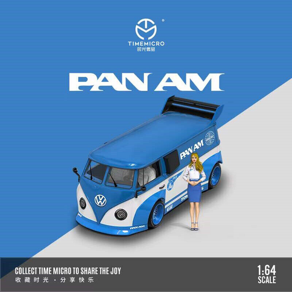 Time Micro - Volkswagen T1 Van "Pan Am" w/ Figure