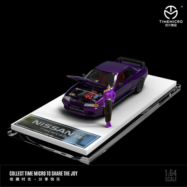 Time Micro - Nissan Skyline GT-R (R32) w/ Figure