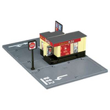 Tomica - Tomica Town Cafe Restaurant Gusto (w/ Tomica Diecast Car Toy) - Tomica World Series