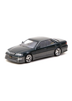 Tarmac Works - VERTEX Toyota Mark II JZX100 – Dark Green Metallic - Global64 Series